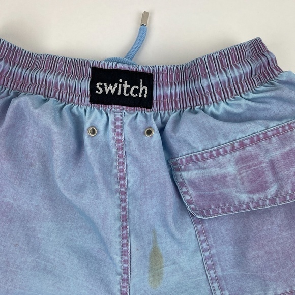 Switch Shorts Womens Medium Blue Drawstring Pockets - Picture 10 of 11